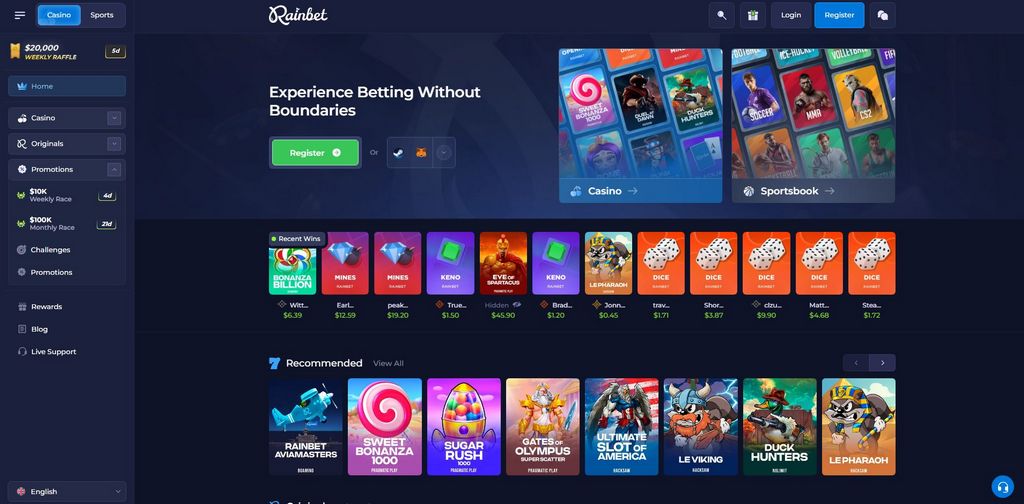 Une évaluation objective du casino en ligne Rainbet. Que disent les professionnels ?